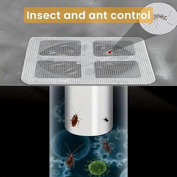 Self-Adhesive Floor Drain Stickers (Pack of 20)